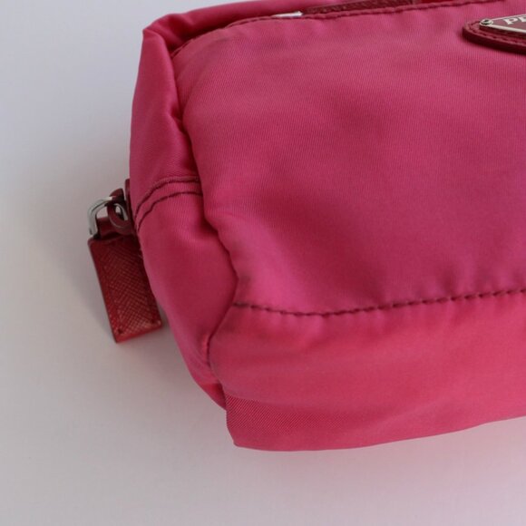 Authentic Preowned Prada Pink Nylon Pouch - Picture 4 of 14